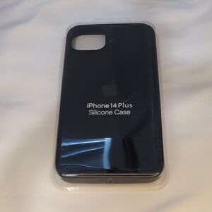 Apple iPhone 14 Plus Silicone Cover - Midnight Black